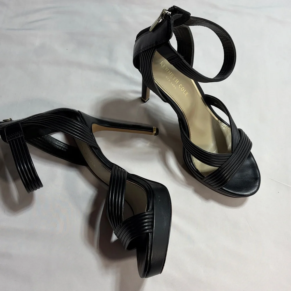 Kenneth Cole New York Nadine platform sandal women’s size 9 - Picture 4 of 7